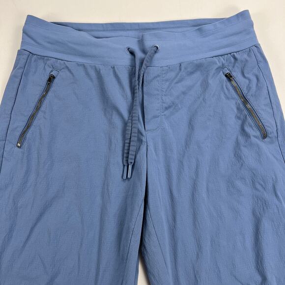 Athleta Trekkie North Jogger Pants Dusty Blue Active Athleisure Size 12 - Picture 4 of 16